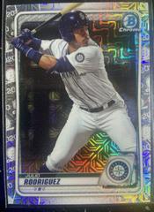 Julio Rodriguez [Refractor] #BCP-19 Baseball Cards 2020 Bowman Chrome Prospects Prices