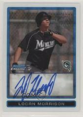 Logan Morrison [Xfractor Autograph] Baseball Cards 2009 Bowman Chrome Prospects Prices