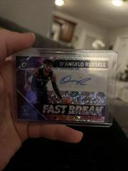 D'Angelo Russell #DRS Basketball Cards 2018 Panini Donruss Optic Fast Break Signatures Prices