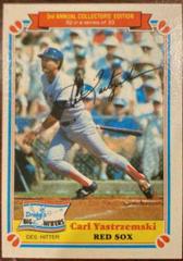 Carl Yastrzemski #32 Baseball Cards 1983 Drake's Prices