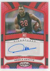 Arnold Ebiketie [Red] #RS-AE Football Cards 2022 Panini Certified Rookie Signatures Prices