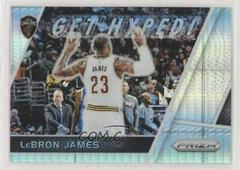 LeBron James [Hyper Prizm] #GH-LJ Basketball Cards 2017 Panini Prizm Get Hyped Prices