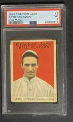 Artie Hoffman [Hofman] #9 Baseball Cards 1914 Cracker Jack Prices