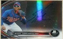 Miguel Sano #MS Baseball Cards 2013 Bowman Platinum Autograph Prospects Prices