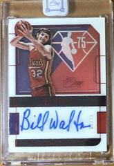 Bill Walton [Red] #75-BWT Basketball Cards 2021 Panini One and One 75th Team Signatures Prices