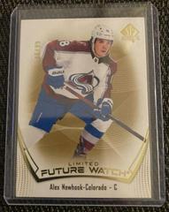 Alex Newhook [Limited Gold] #121 Hockey Cards 2021 SP Authentic Prices