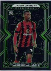 Jaidon Anthony [Green] #2 Soccer Cards 2022 Panini Obsidian Prices