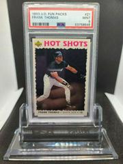 Frank Thomas #21 Baseball Cards 1993 Upper Deck Fun Packs Prices