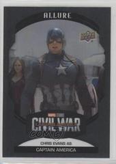 Chris Evans as Captain America [Black Rainbow] #50 Marvel 2022 Allure Prices