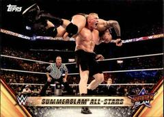 Brock Lesnar Knocks Out Randy Orton Wrestling Cards 2019 Topps WWE SummerSlam All Stars Prices