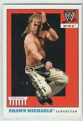 Shawn Michaels Wrestling Cards 2008 Topps Heritage IV WWE Prices