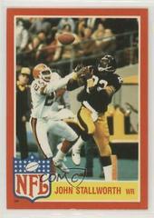 John Stallworth #10 Football Cards 1985 Topps NFL Star Set Prices
