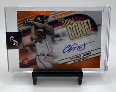 Chipper Jones [Orange] Baseball Cards 2023 Topps Pristine Going Gone Autographs Prices