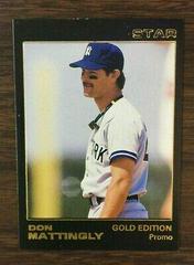 Don Mattingly [Promo] Baseball Cards 1988 Star Gold Edition Prices
