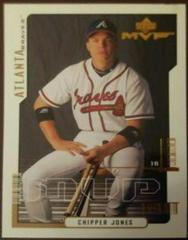 Chipper Jones #22 Baseball Cards 2000 Upper Deck MVP Prices