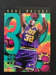 Karl Malone Basketball Cards 1995 Hoops Number Crunchers Prices