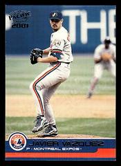 Javier Vazquez #262 Baseball Cards 2001 Pacific Prices