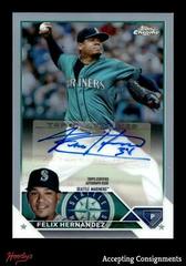 Felix Hernandez #CLA-FH Baseball Cards 2023 Topps Chrome Update Legend Autographs Prices