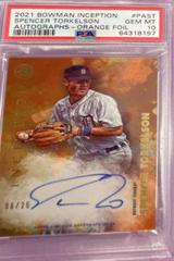 Spencer Torkelson [Orange] #PA-ST Baseball Cards 2021 Bowman Inception Autographs Prices