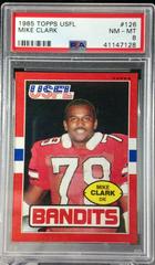 Mike Clark Football Cards 1985 Topps USFL Prices