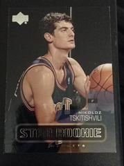 Nikoloz Tskitishvili [Star Rookie] Basketball Cards 2002 Upper Deck Rookie Portfolio Prices