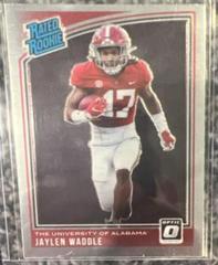 jaylen waddle #207 Football Cards 2021 Panini Chronicles Draft Picks Donruss Optic Rated Rookie Prices