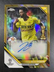 Jude Bellingham [Gold Refractor] #CA-JB Soccer Cards 2021 Topps Chrome UEFA Champions League Autographs Prices