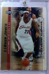 LeBron James [Gold] #14 Basketball Cards 2003 Upper Deck Phenomenal Beginning Prices