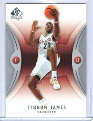 LeBron James #13 Basketball Cards 2006 SP Authentic Prices