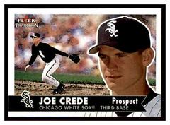 Joe Crede #356 Baseball Cards 2001 Fleer Tradition Prices
