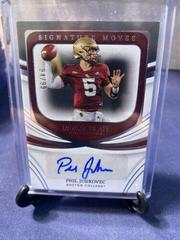 Phil Jurkovec [Ruby] #SM-JUR Football Cards 2022 Panini Immaculate Collegiate Signature Moves Prices