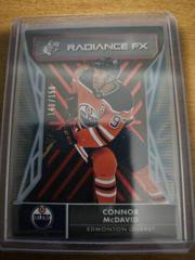 Connor McDavid [Red] Hockey Cards 2021 SPx Radiance FX Prices