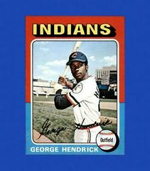 George Hendrick #109 Baseball Cards 1975 Topps Mini Prices
