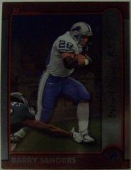 Barry Sanders [Interstate] Football Cards 1999 Bowman Prices