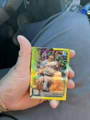 Aaron Judge [Yellow] #90 Baseball Cards 2022 Bowman Chrome Prices