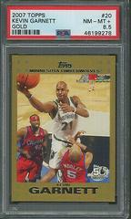 Kevin Garnett [Gold] Basketball Cards 2007 Topps Prices