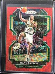 Gary Payton [Red Choice Prizm] Basketball Cards 2021 Panini Prizm Prices