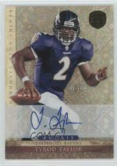 Tyrod Taylor [Silver Signature] #248 Football Cards 2011 Panini Gold Standard Prices