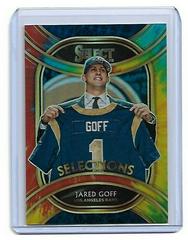 Jared Goff [Tie-Dye Prizm] Football Cards 2020 Panini Select Select1ons Prices