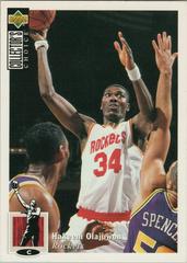 Hakeem Olajuwon #34 Basketball Cards 1994 Collector's Choice Prices