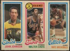 Johnson, Davis, Archibald Basketball Cards 1980 Topps Prices