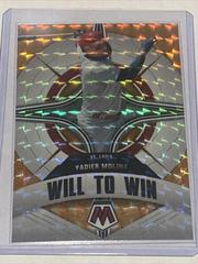 Yadier Molina [Reactive Yellow] #WW-1 Baseball Cards 2022 Panini Mosaic Will to Win Prices