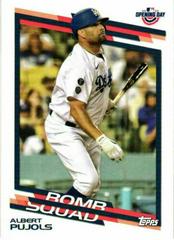 Albert Pujols Baseball Cards 2022 Topps Opening Day Bomb Squad Prices