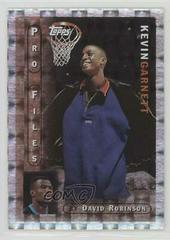 Kevin Garnett Basketball Cards 1996 Topps Pro Files Prices