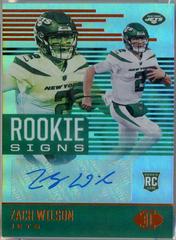 Zach Wilson [Orange] #RS-ZW Football Cards 2021 Panini Illusions Rookie Signs Autographs Prices