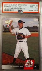 Manny Machado #USA10 Baseball Cards 2009 Upper Deck USA Baseball Star Prospects Prices