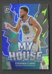Stephen Curry [Lime Green] #10 Basketball Cards 2022 Panini Donruss Optic My House Prices