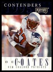 Ben Coates #77 Football Cards 1995 Playoff Contenders Prices
