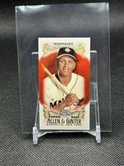 Alex Rodriguez [Mini Red Refractor] #18 Baseball Cards 2021 Topps Allen & Ginter Chrome Prices