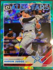 Aaron Judge [Cracked Ice Green] #121 Baseball Cards 2019 Panini Donruss Optic Prices